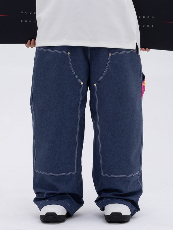 Men's Urban Street Style Freerider Baggy Snow Pants