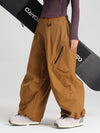 Women's Gsou Snow Durable Urban Vibe All Function Baggy Snow Pants