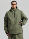 Men's Gsou Snow Durable Urban Vibe Pullover Anorak Snowboard Jacket
