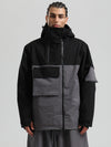 Men's Gsou Snow Terrain Flow FlexZip Hybrid Cargo Snowboard Jacket