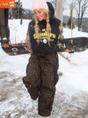 Women's Mountain Chill Freestyle Prime Baggy Leopard Snowboard Pants