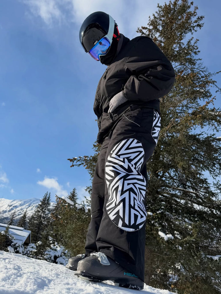 Men's Snowverb All Weather Reflective Swaggy Graphic Cargo Snow Pants ...