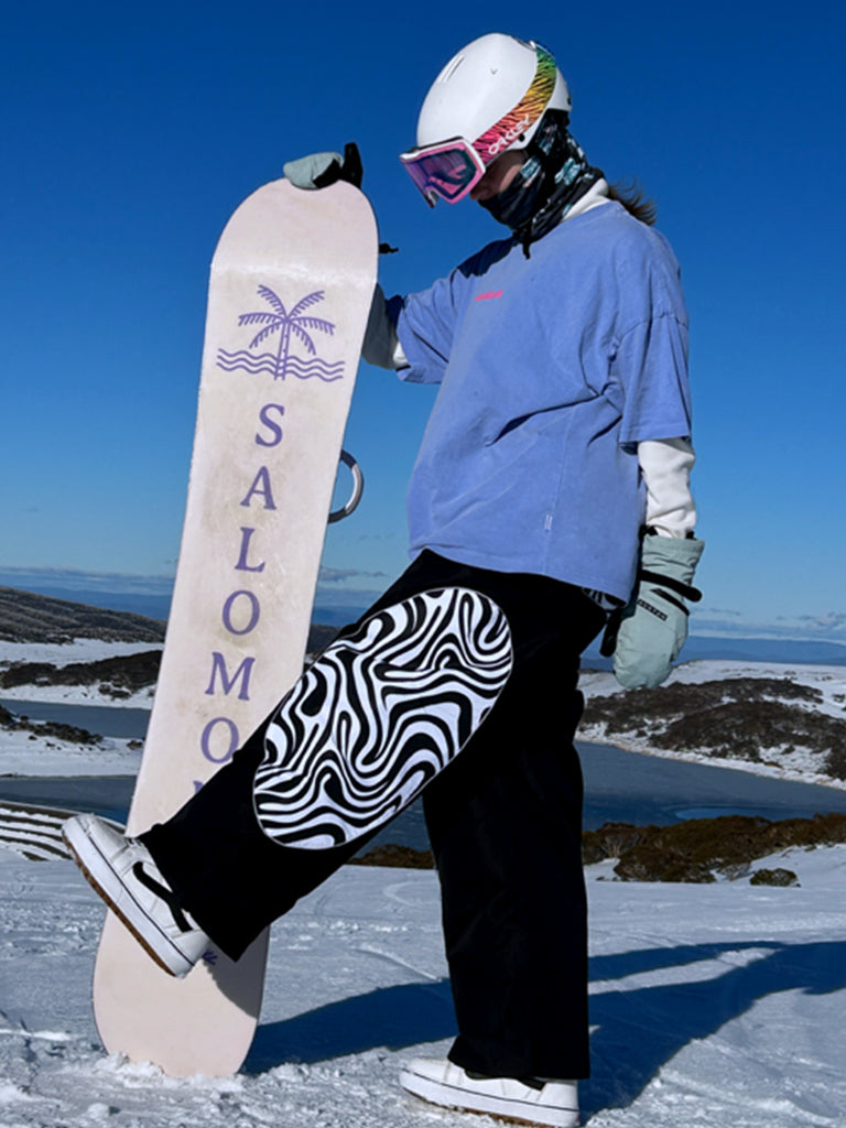 Women's Snowverb All Weather Reflective Swaggy Graphic Cargo Snow Pants ...