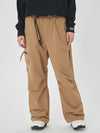 Women's Prime Mountain Baggy Snow Pants with Dual Side Cargo Pockets