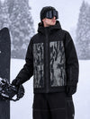 Men's UrbanCraft Street Utility Freestyle Snow Jacket – Reflective Hood & Workwear Design