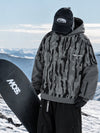 Men's Park Rider 2-in-1 Layered Freestyle Snow Hoodie with Contrast Sleeves