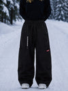 Women's Utility Techline Durable Stretch Cargo Baggy Freestyle Fit Snowboard Pants