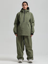 Women's Gsou Snow Durable Urban Vibe Pullover Anorak Snowboard Suits