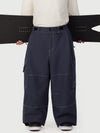 Women's Utility Wild Soul Crew Heavy Stitch Cargo Baggy Fit Snowboard Pants