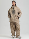 Women's Gsou Snow Durable Mountain Pro Insulated Wind Armor Snow Suits