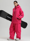 Women's Gsou Snow Durable Urban Vibe Pullover Anorak Snowboard Suits