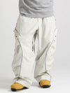 Men's Gsou Snow Luminous Edge Reflective Cargo Baggy Snow Pants