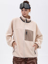 Women's Mountain-Ready Faux Sherpa Adventure Full-Zip Warm Fleece Jacket