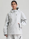 Women's Gsou Snow Durable Mountain Vibe Pullover Anorak Baggy Snow Jacket