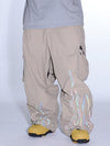 Men's Gsou Snow Furious Spark Reflective Fire Cargo Snow Pants