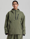 Women's Gsou Snow Durable Mountain Vibe Pullover Anorak Baggy Snow Jacket
