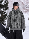 Men's Park Rider 2-in-1 Layered Freestyle Snow Hoodie with Contrast Sleeves