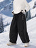 Men's Hyper Flux Side Zip Graffiti Panel Extra Baggy Freestyle Snow Pants