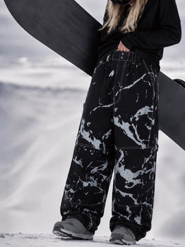 Women's Workwear UrbanCraft Enhanced Knee Mobility Design Baggy Snowboard Pants
