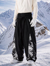 Men's Hyper Flux Graffiti Panel Reflective Jogger Baggy Snowboard Pants