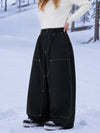 Women's UrbanCraft Freeride Utility Baggy Ski Pants with Reinforced Panels