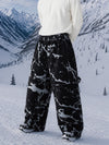 Men's UrbanCraft Workwear Baggy Snow Pants with Enhanced Knee Mobility Design