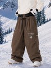 Men's Camden Punk Rivet Street Utility Cargo Snowboard Pants – Baggy Freestyle Fit