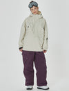 Women's Freerider Baggy Anorak Jacket with Swag Cargo Snowboard Pants