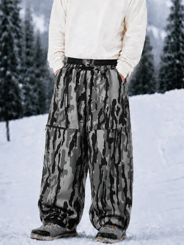 Men's Urban Storm Durable Utility Freestyle Baggy Snowboard Pants