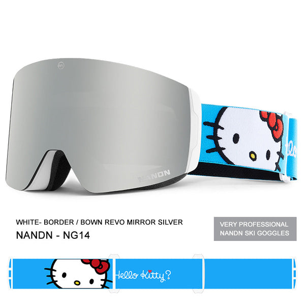 Nandn Unisex Animal Friendly Iconic Snow Goggles