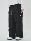 Women's Mountain Freerider Denim Cargo Pants Baggy Snowboard Pants