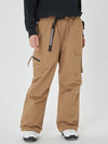 Women's Prime Mountain Baggy Snow Pants with Dual Side Cargo Pockets