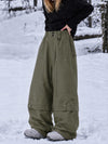 Women's Utility UrbanCraft Cargo Double Knee Snowboard Pants with Rivet-Reinforced Panels