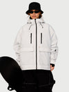 Women's UrbanCraft Street Utility Freestyle Snowboard Jacket – Reflective Hood & Workwear Style