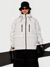 Women's UrbanCraft Street Utility Freestyle Snowboard Jacket – Reflective Hood & Workwear Style