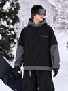 Men's Park Rider 2-in-1 Layered Freestyle Snow Hoodie with Contrast Sleeves