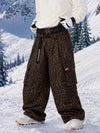 Men's Utility Cargo Baggy Snow Pants – Multi Pocket Street Belt Design