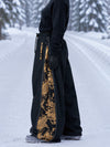 Women's Hyper Flux Graffiti Panel Side Zip Extra Baggy Snowboard Pants