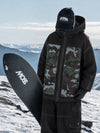 Men's UrbanCraft Street Utility Freestyle Snow Jacket – Reflective Hood & Workwear Design