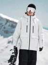 Men's UrbanCraft Street Utility Freestyle Snow Jacket – Reflective Hood & Workwear Design