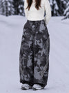 Women's Nightline Reflective Curve Park Rider Baggy Snowing Pants