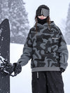 Women's Park Rider 2-in-1 Layered Freestyle Snow Hoodie with Contrast Sleeves