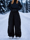 Women's Techline Workwear-Inspired Utility Cargo Snowboard Pants – Baggy Freestyle Fit