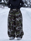 Women's Nightline Reflective Curve Park Rider Baggy Snowing Pants