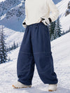 Men's UrbanCraft Workwear Baggy Snow Pants with Enhanced Knee Mobility Design