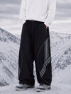 Men's Nightline Reflective Curve Park Baggy Snowboarding Pants