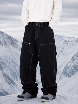 Men's UrbanCraft Utility Freeride Baggy Snow Pants with Reinforced Panels