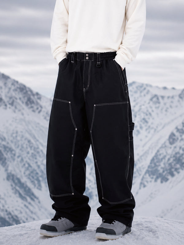 Men's UrbanCraft Utility Freeride Baggy Snow Pants with Reinforced Panels