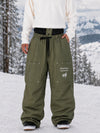 Men's Camden Punk Rivet Street Utility Cargo Snowboard Pants – Baggy Freestyle Fit