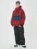 Men's Winter Bomber Baggy Snow Jacket with Swag Cargo Pockets Snowboard Pants